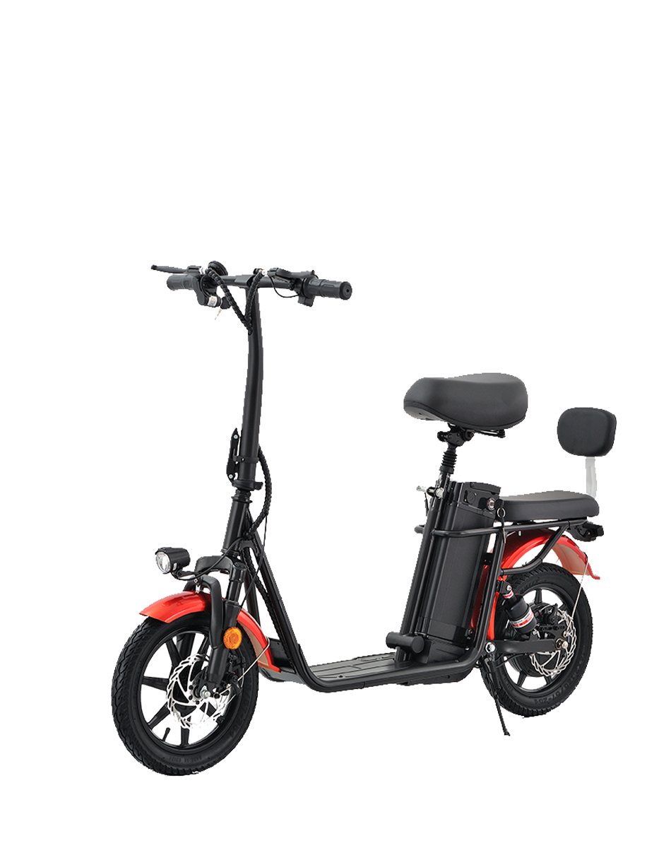 Three wheel electric scooter